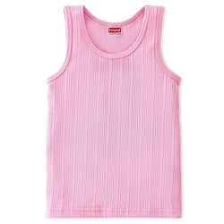 Babyhug Sleeveless Pull Over Thermal Vest - Pink