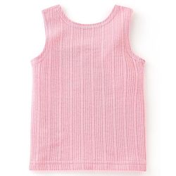 Babyhug Full Sleeves Solid Thermal Vests & Pant Set -Pink