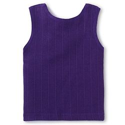 Babyhug  Full Sleeves Pullover Thermal Vest & Pant Solid Colour - Purple