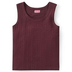 Babyhug Full Sleeves Thermal Innerwear Set - Maroon