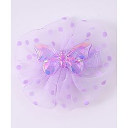 Babyhug Hair Pins & Clips with Butterfly Applique Pack of 3 - Purple