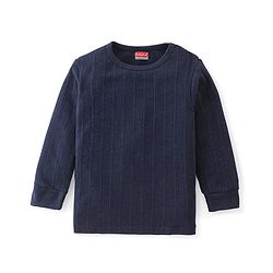 Babyhug Full Sleeves Pullover Thermal Wear Pack of 2 - Red & Navy Blue