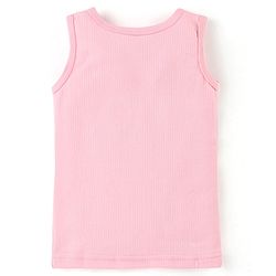 Babyhug Sleeveless Pull Over Solid olour Thermal Vest - Pink