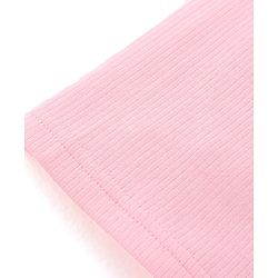 Babyhug Sleeveless Pull Over Solid olour Thermal Vest - Pink