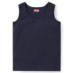Babyhug Sleeveless Pull Over Thermal Vest - Navy Blue