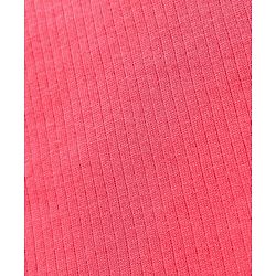 Babyhug Pull Over Sleeveless Thermal Vest Solid Colour - Coral
