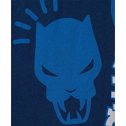 Babyhug Marvel Terry Knit Full Sleeves Sweatshirt with Avengers Graphics - Blue