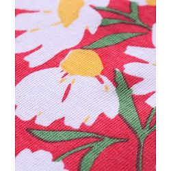Babyhug Cotton Knit Half Sleeves T-Shirts with Floral & Polka Dots Print Pack of 3 - Multicolor