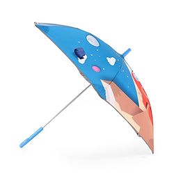 Babyhug Umbrella With Space Themed Print - Blue