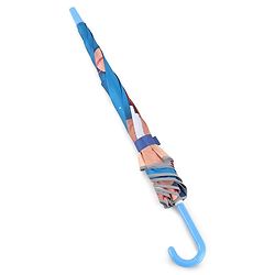 Babyhug Umbrella With Space Themed Print - Blue