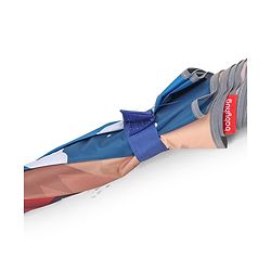 Babyhug Umbrella With Space Themed Print - Blue