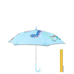 Babyhug Umbrella With Space Themed Print - Dark Blue