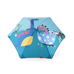 Babyhug Umbrella With Space Themed Print - Dark Blue