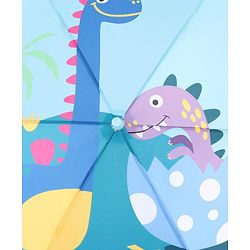 Babyhug Umbrella With Space Themed Print - Dark Blue