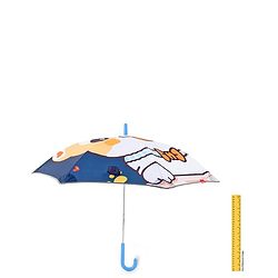 Babyhug Umbrella With Cat Print - Multicolor