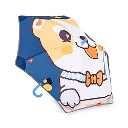 Babyhug Umbrella With Cat Print - Multicolor