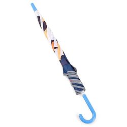 Babyhug Umbrella With Cat Print - Multicolor