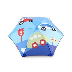 Babyhug  Umbrella With Cars Print - Multicolor