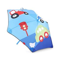 Babyhug  Umbrella With Cars Print - Multicolor
