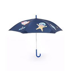 Babyhug  Umbrella With Dino Print - Blue