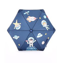 Babyhug  Umbrella With Dino Print - Blue