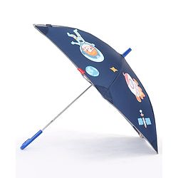 Babyhug  Umbrella With Dino Print - Blue