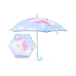 Babyhug  Umbrella With Unicorn Print - Multicolor