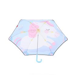 Babyhug  Umbrella With Unicorn Print - Multicolor