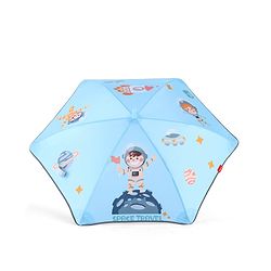 Babyhug Umbrella With Space Themed Print  - Blue