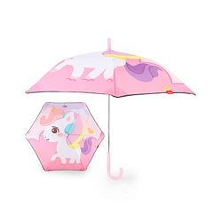 Babyhug  Umbrella With Unicorn Print - Pink