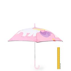 Babyhug  Umbrella With Unicorn Print - Pink