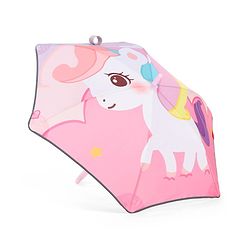 Babyhug  Umbrella With Unicorn Print - Pink