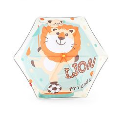 Babyhug  Umbrella With Lion Print - Multicolor