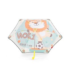 Babyhug  Umbrella With Lion Print - Multicolor