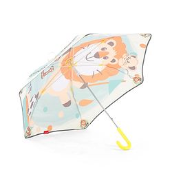 Babyhug  Umbrella With Lion Print - Multicolor
