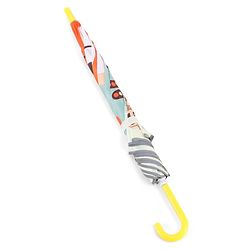Babyhug  Umbrella With Lion Print - Multicolor