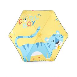 Babyhug  Umbrella With Cat Print - Multicolor