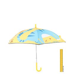 Babyhug  Umbrella With Cat Print - Multicolor