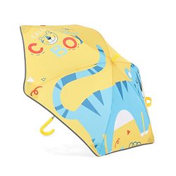 Babyhug  Umbrella With Cat Print - Multicolor