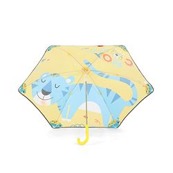 Babyhug  Umbrella With Cat Print - Multicolor
