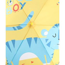 Babyhug  Umbrella With Cat Print - Multicolor