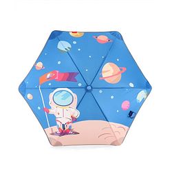 Babyhug  Umbrella With Space Themed Print - Blue