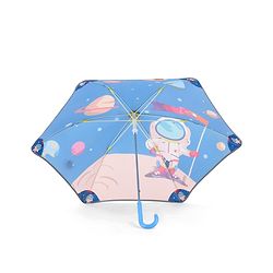 Babyhug  Umbrella With Space Themed Print - Blue