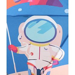 Babyhug  Umbrella With Space Themed Print - Blue