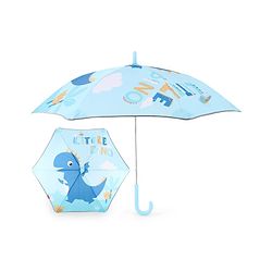 Babyhug Umbrella With Dino Print - Blue