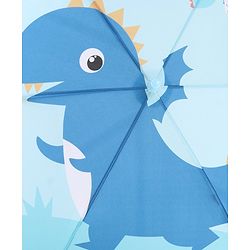 Babyhug Umbrella With Dino Print - Blue