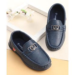 Cute Walk by Babyhug Loafer Shoes - Blue