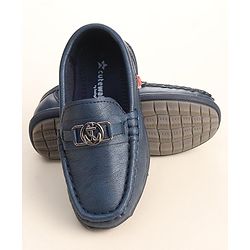 Cute Walk by Babyhug Loafer Shoes - Blue