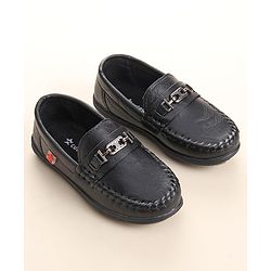 Cute Walk by Babyhug Formal Shoes - Black