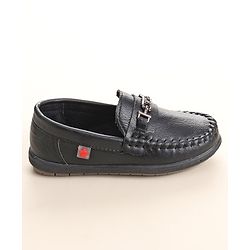 Cute Walk by Babyhug Formal Shoes - Black